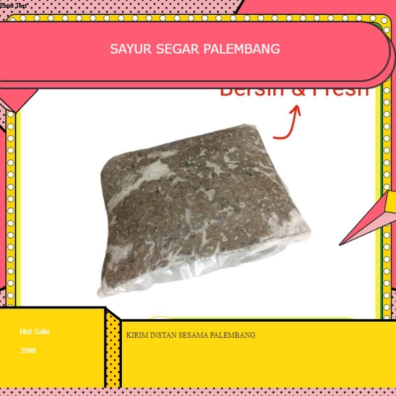 

Kulit Ikan Tenggiri Tengiri Giling Fresh - Palembang