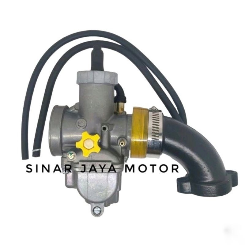 karburator karbu pe plus intek miring manipol karburator pe intek intake 24 26 28