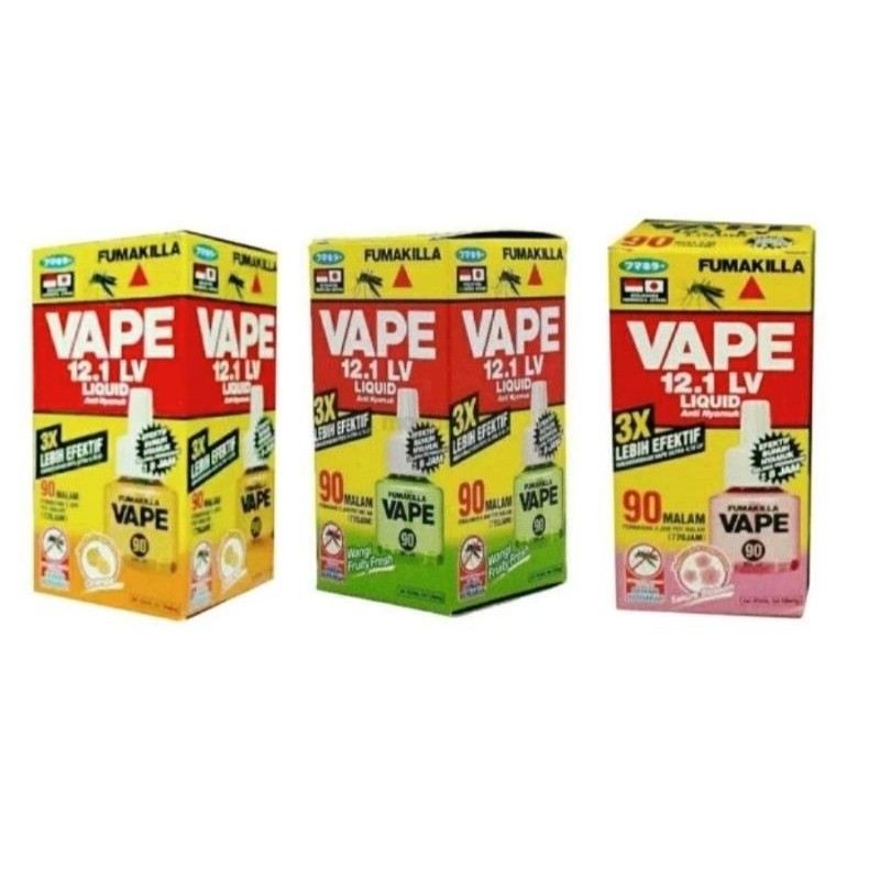 Fumakilla Vape Elektrik Refill 90 Malam.