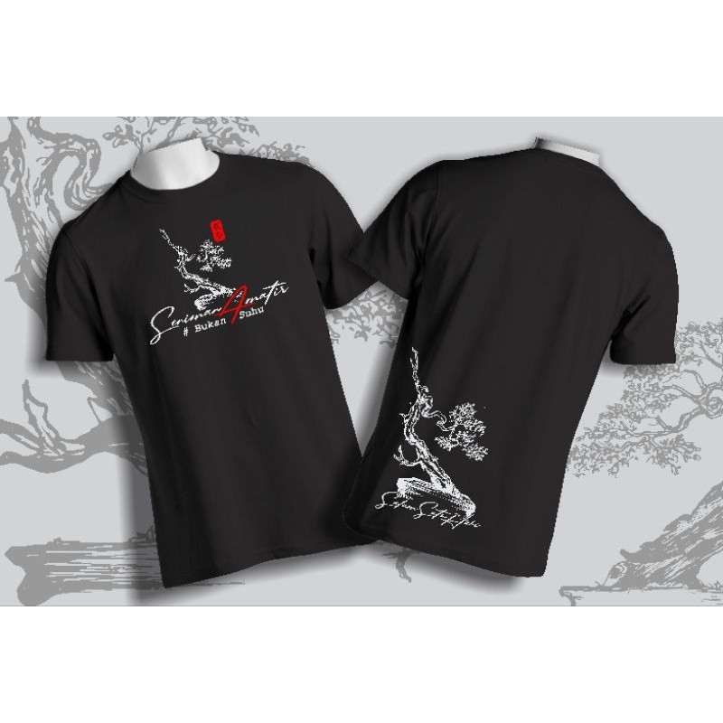 KAOS BONSAI " SENIMAN AMATIR " KEREN MURAH