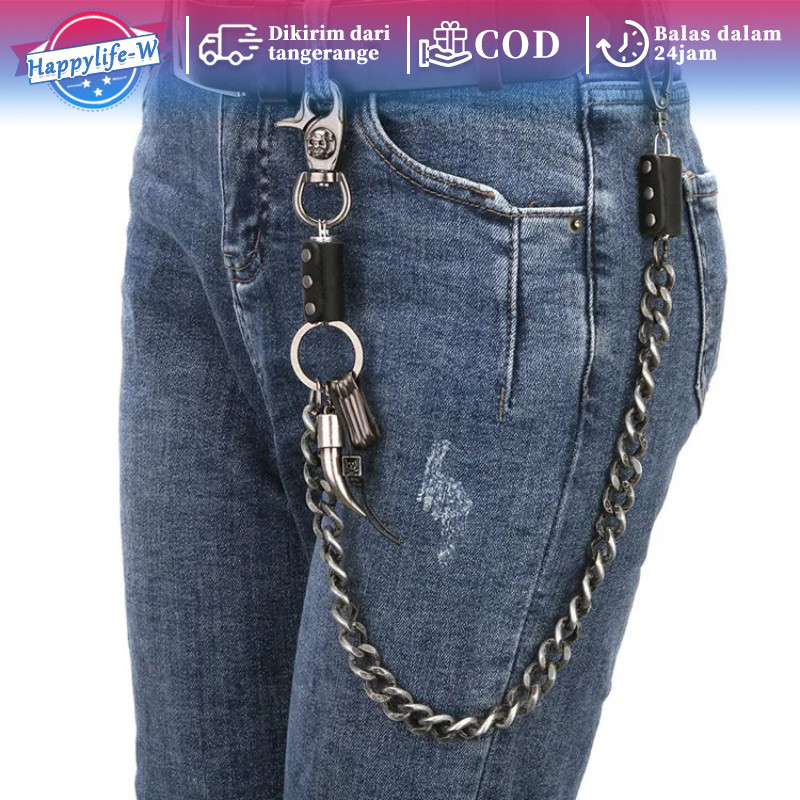 Rantai Dompet Pria Keren / Dompet Rantai Pria Keren / Rantai Dompet / Dompet Rantai Pria