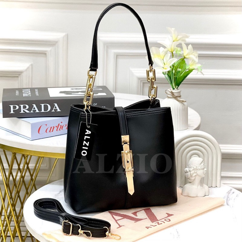 Alzio - Tas Wanita Selempang Shoulder Bag - ALZIO MICHI BAG 2RUANG/Terbaru