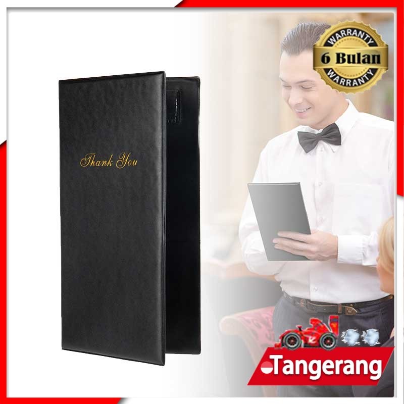 

Bill Cover Restoran Kualitas Tinggi / Bill Holder / Cover Bill / Bill Resto - Hitam
