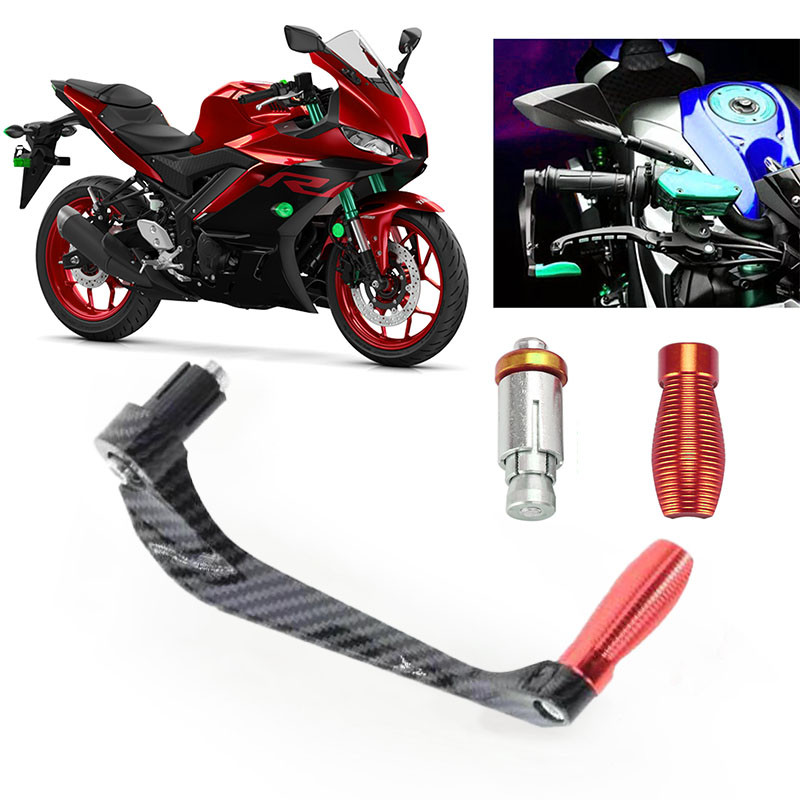 POOU IOT Aksesori Modifikasi Sepeda Motor CNC Pelindung Tangan Rem Kendaraan Listrik Batang Busur Pe