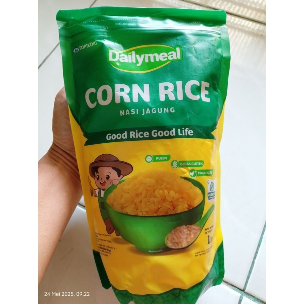 

Dailymeal Nasi jagung /Nasi singkong 1 Kg / Beras jagung
