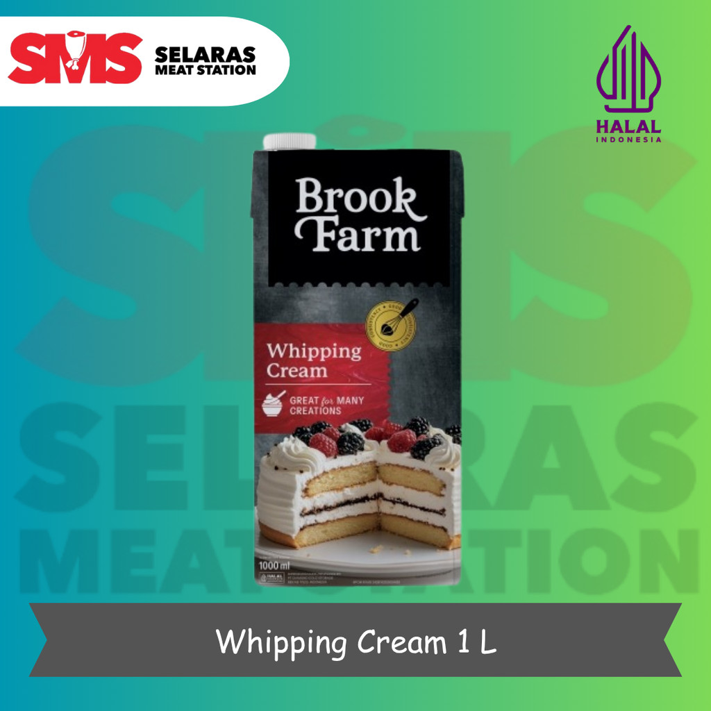 

Whipping Cream Brook Farm - Whip Cream 1000ml