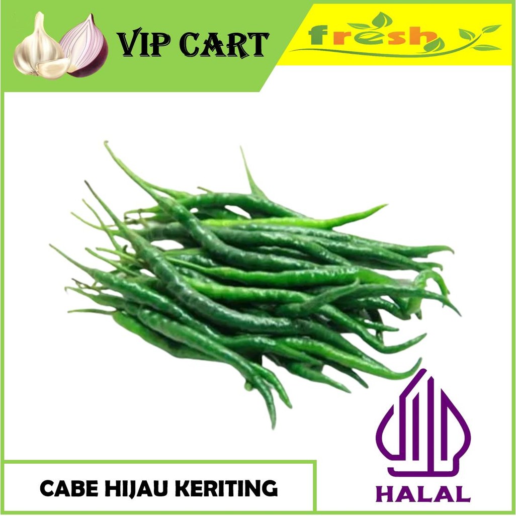 

CABE HIJAU KERITING SEGAR
