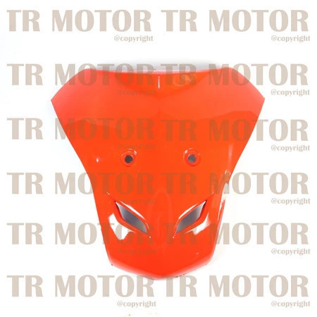 Dasi Tameng Panel Dada Depan Honda Supra Fit New / Fit X / Fit S / Fit R warna orange