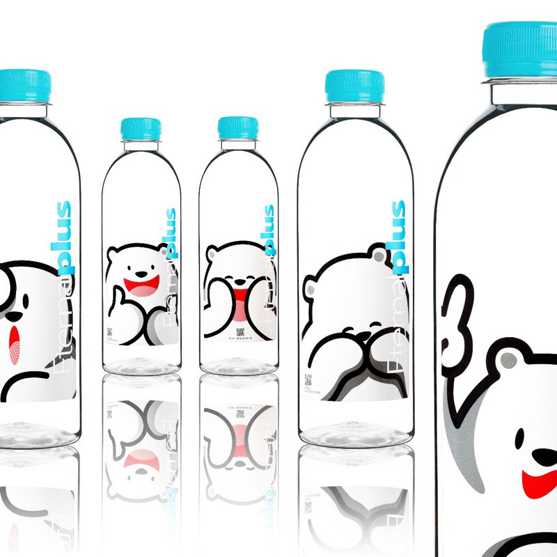 

Eternal Plus E+ 500ml - Air Mineral Alkaline Ph8 Bear Series 1 Dus