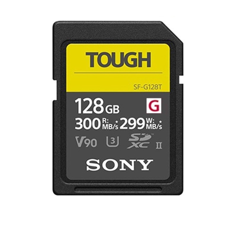 Sony 128GB SF-G Tough Series UHS-II SDXC Memory Card 128 GB  ResmiCO