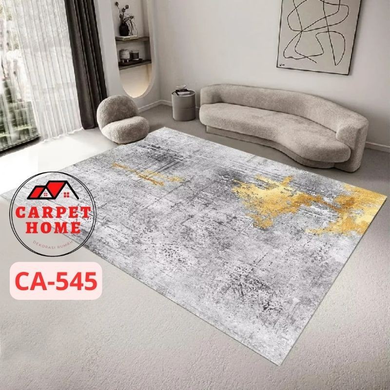 Karpet Eropa Import Polyester Abstrak Co