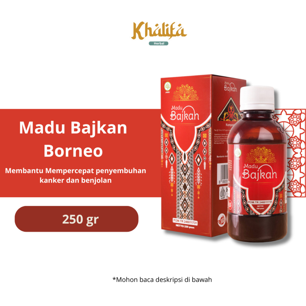 

Madu Bajkan Asli Kalimantan - Atasi Benjolan Kanker Tumor Dan Kista - 250 Gram