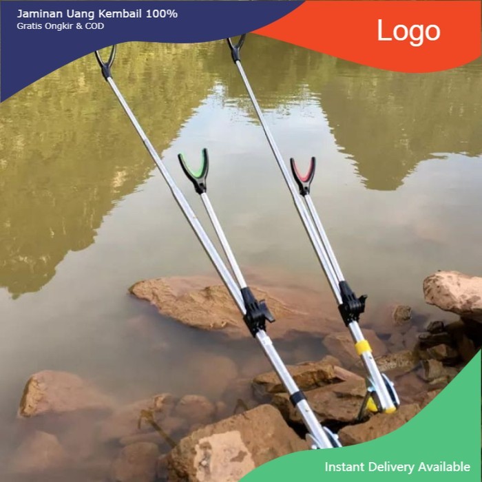 jagrak tegek / jagrak pancing multifingsi / bracket pancing - stainless, 1.5 M WA2