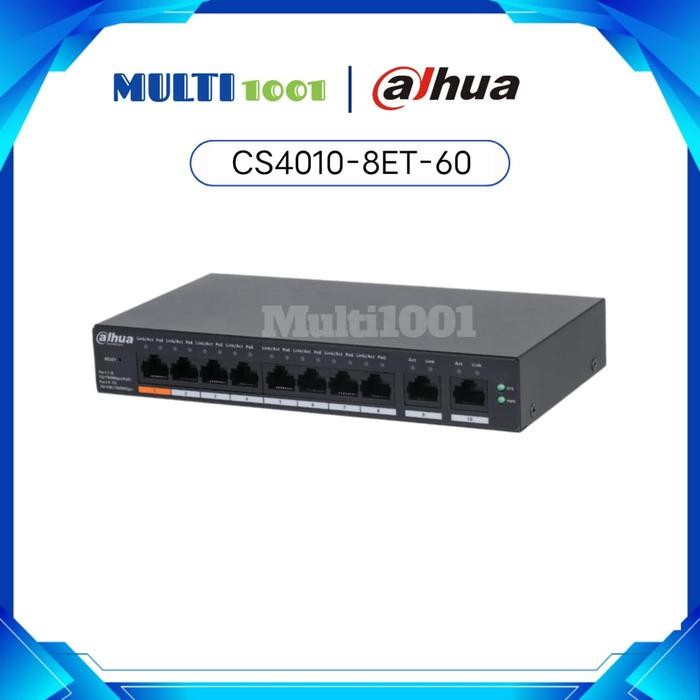 DAHUA SWITCH POE  PORT DH-PFS3010-ET-65 2-PORT UPLINK ORINAL DAHUA
