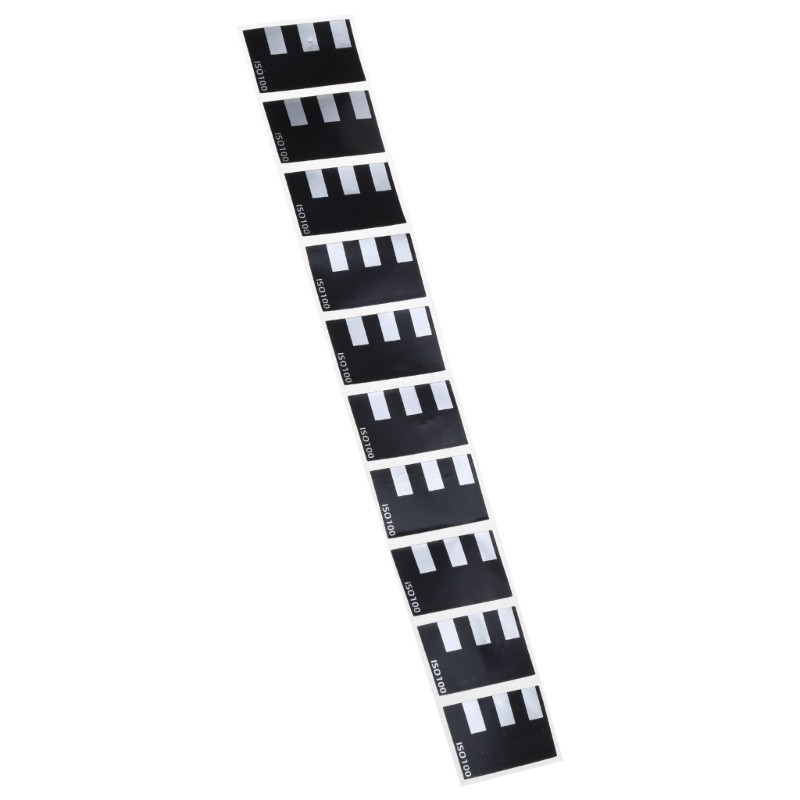 

10Pages 135/35mm Bulk Film DX Code Sticker ISO500 400 320 250 200 160 100 50 Label Hand Roll Auto-ISO Detected DropShipping