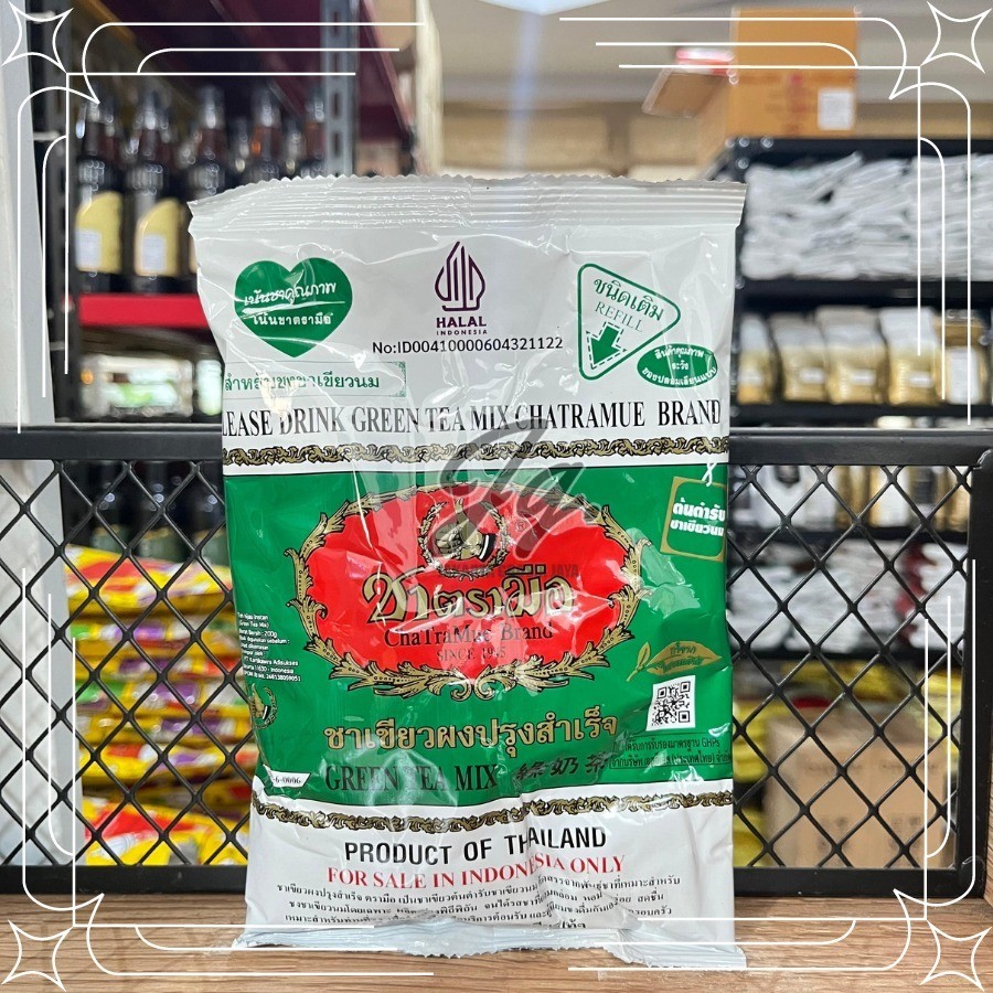 

Thai Tea Greentea Chatramue 200gr Rasa Unik Halal
