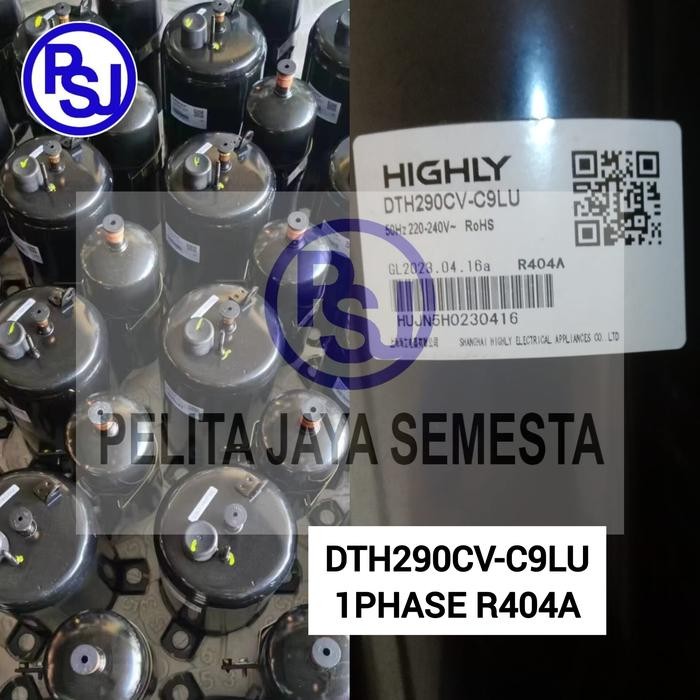 Kompresor Highly DTH290CV-C9LU / Compresor Highly DTH290CV-C9LU / DTH290 HIGHLY / R404A