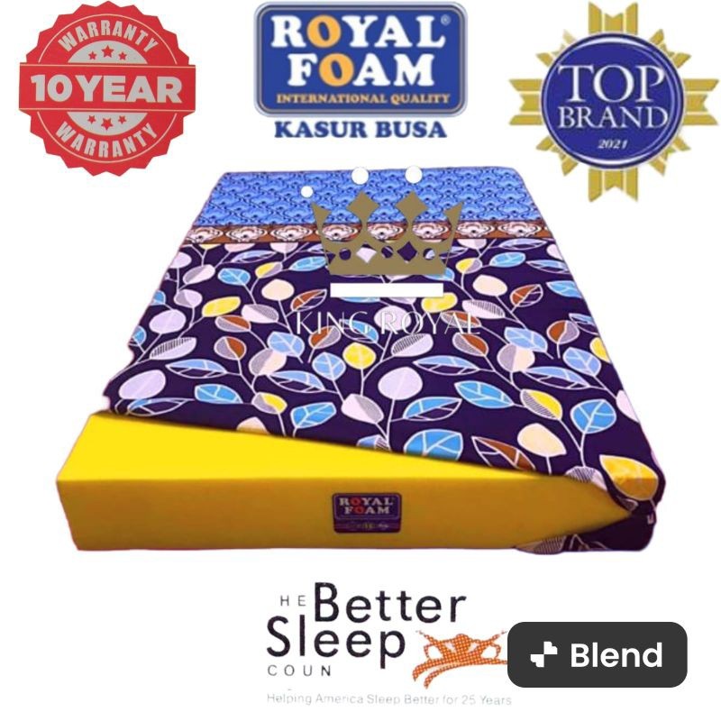 Kasur Busa Royal Foam 120x200x20 Kasur Anti Bakteri Kasur Busa Anti Kempes