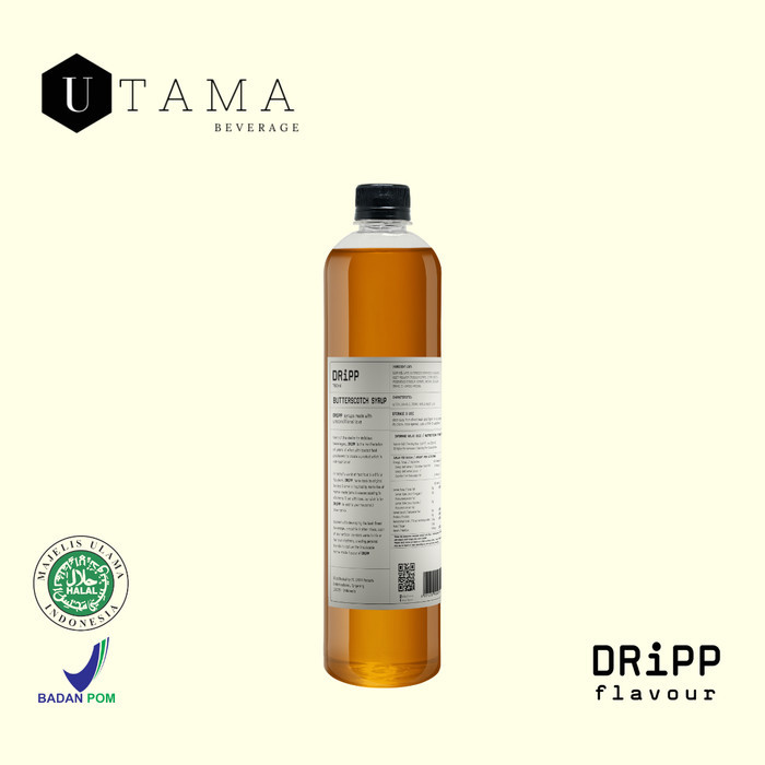 

DRiPP Butterscotch Syrup - Sirup Butterscotch 760 ml