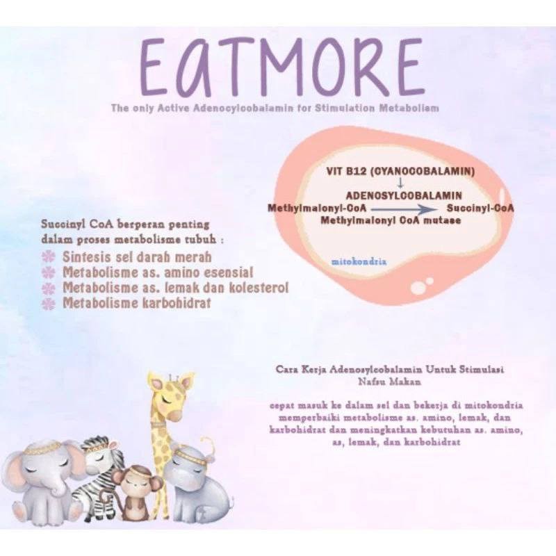 EATMORE dr. Galih Mega Putra || free Konsultasi (Memperbaiki metabolisme, vitamin napsu makan anak ,