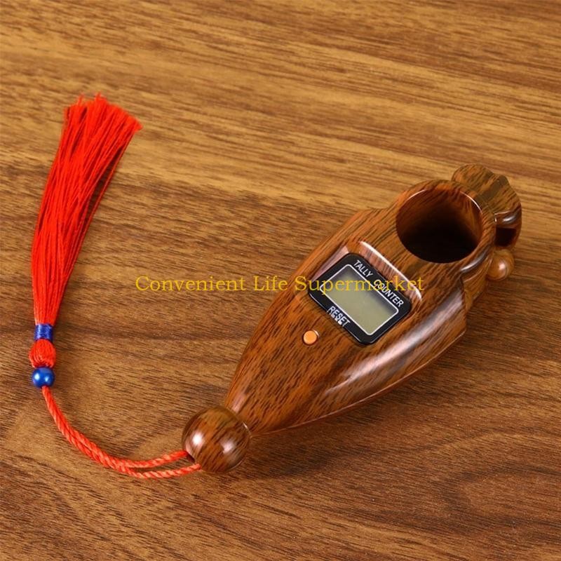 

L1EE Electronic Digital Bead Finger Tally Tasbeh Misbaha Prayer Tasbih Golf Counter Portable Durable Safe Practical