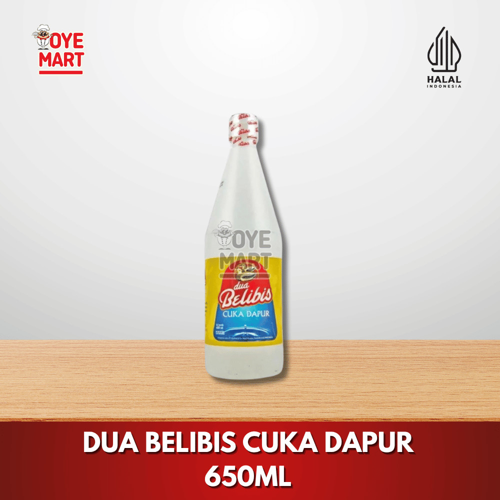 

DUA BELIBIS CUKA DAPUR 650ML BESAR / CUKA MASAK