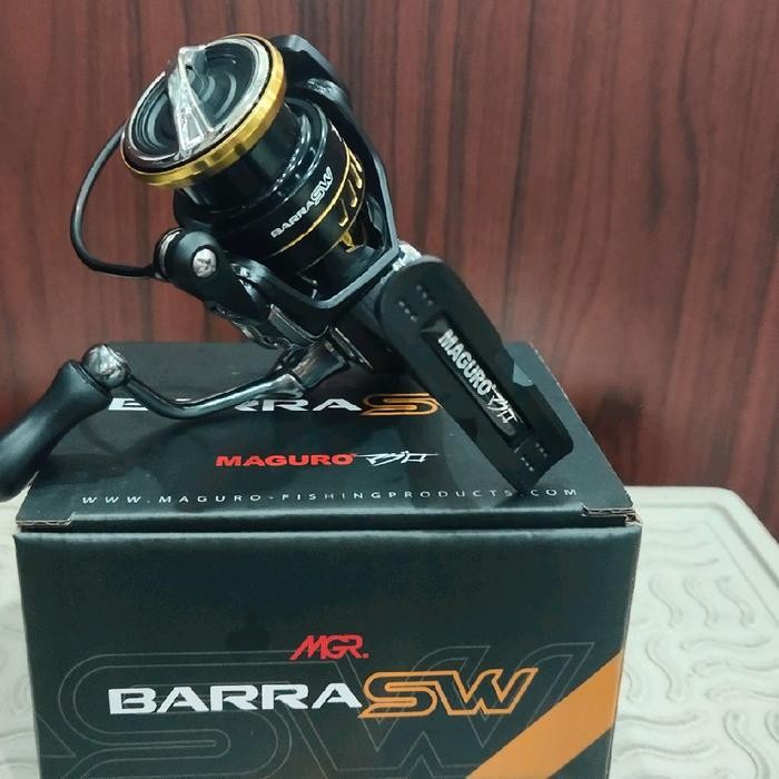 Reel spinning maguro barra SW 500 2025 Pancing - blackgold