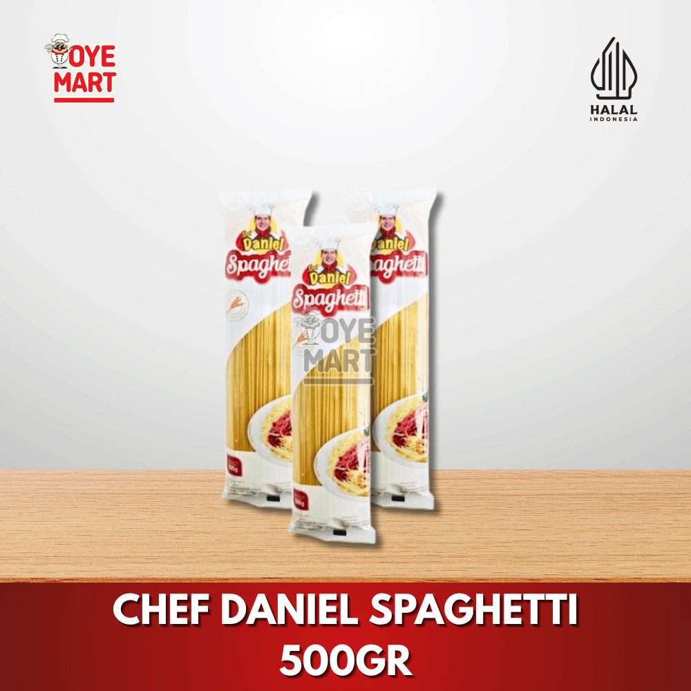 

CHEF DANIEL SPAGHETTI 500GR / PASTA SPAGHETTI