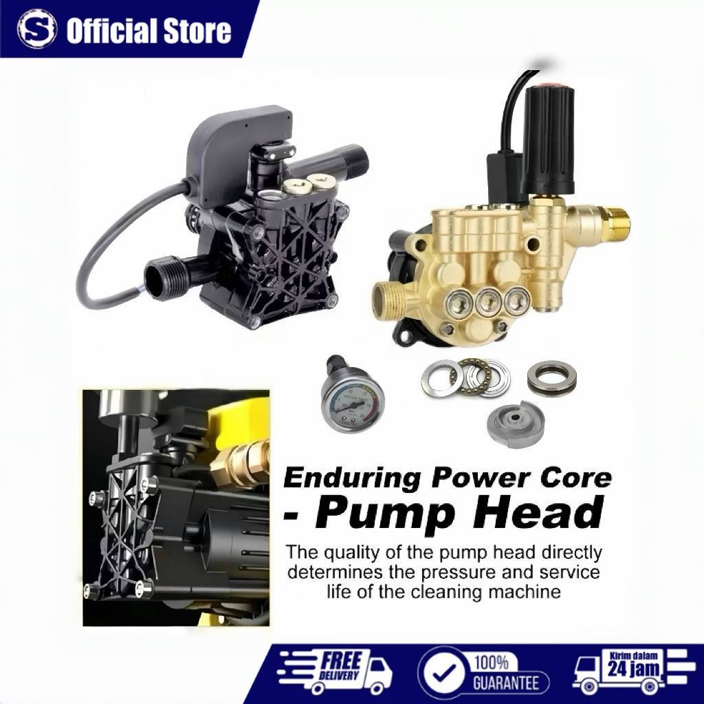 Bondarui90 - Pump Head Complete Jet Cleaner Universal Aksesoris