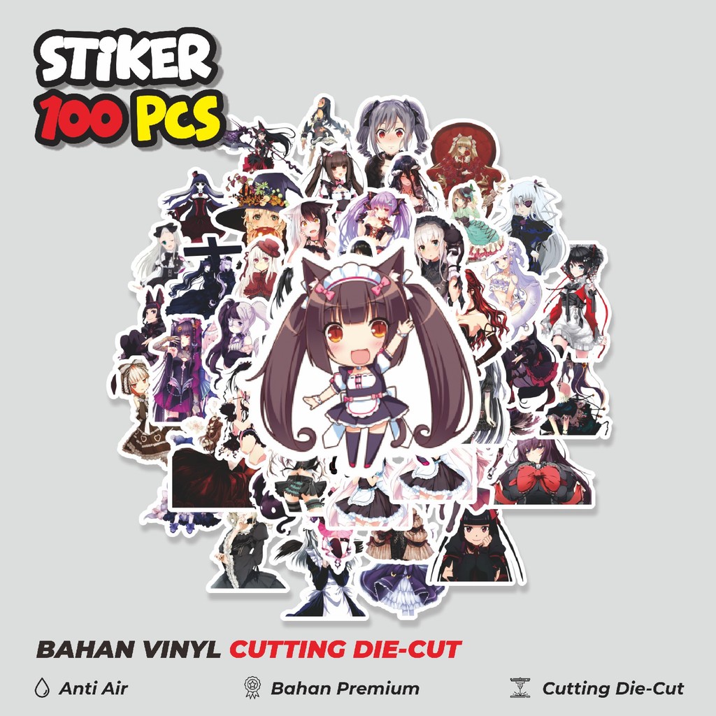 

Terbaru! 50 pcs Stiker Anime Dramatical Murder Dekorasi Lucu Kreatif untuk Notebook, Skateboard, HP