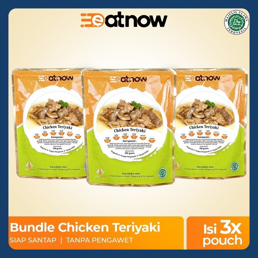 

EatNow Bundle Chicken Teriyaki - Makanan Instan - Makanan Siap Saji