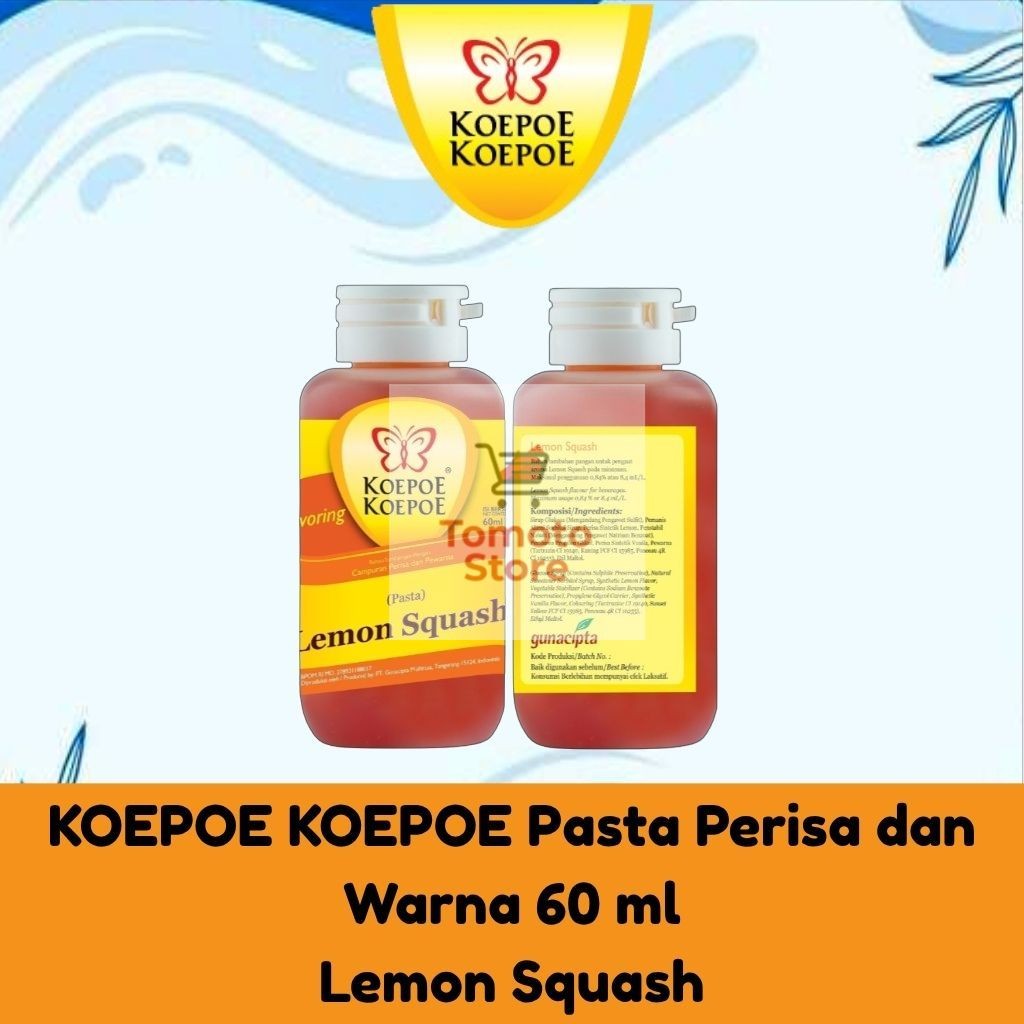 

✨ TOMOTOSTORE ✨ KOEPOE KOEPOE Pasta Perisa dan Warna Lemon Squash
