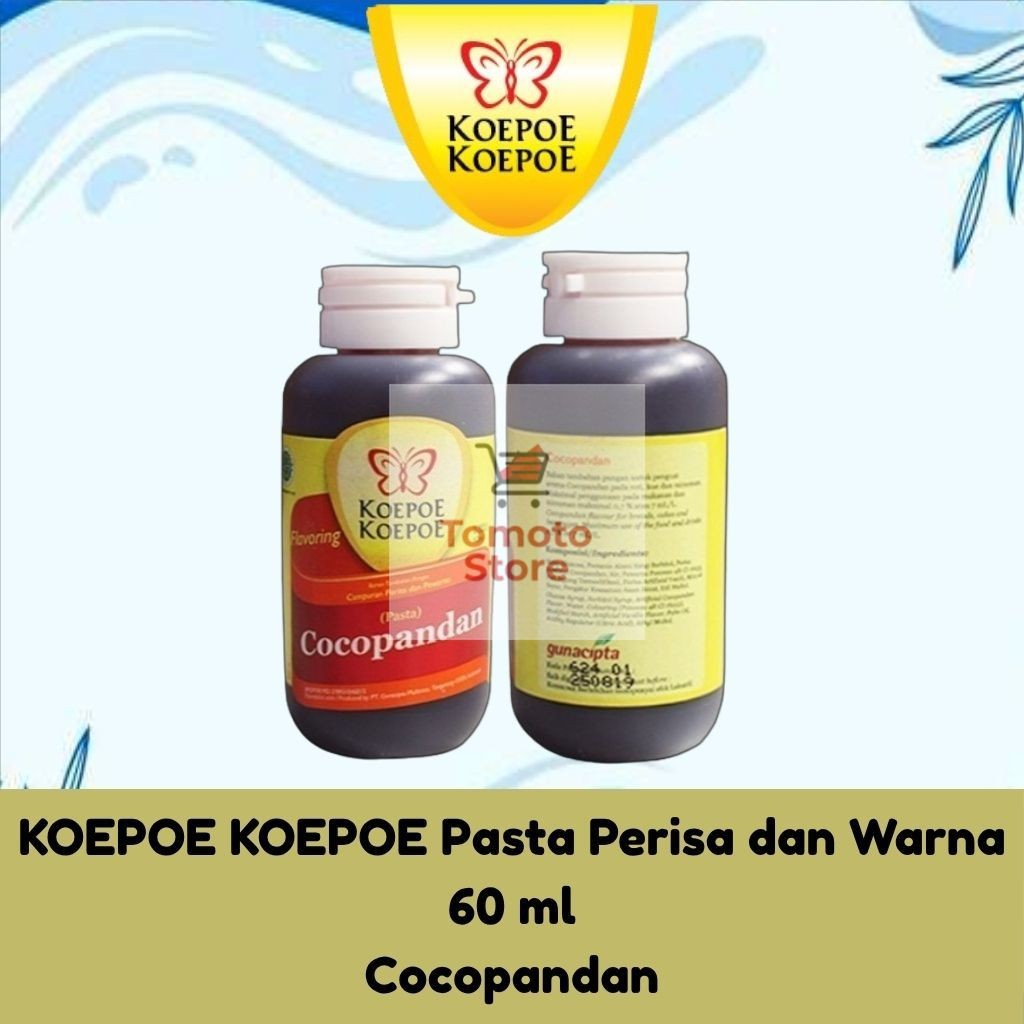 

✨ TOMOTOSTORE ✨ KOEPOE KOEPOE Pasta Perisa dan Warna Cocopandan