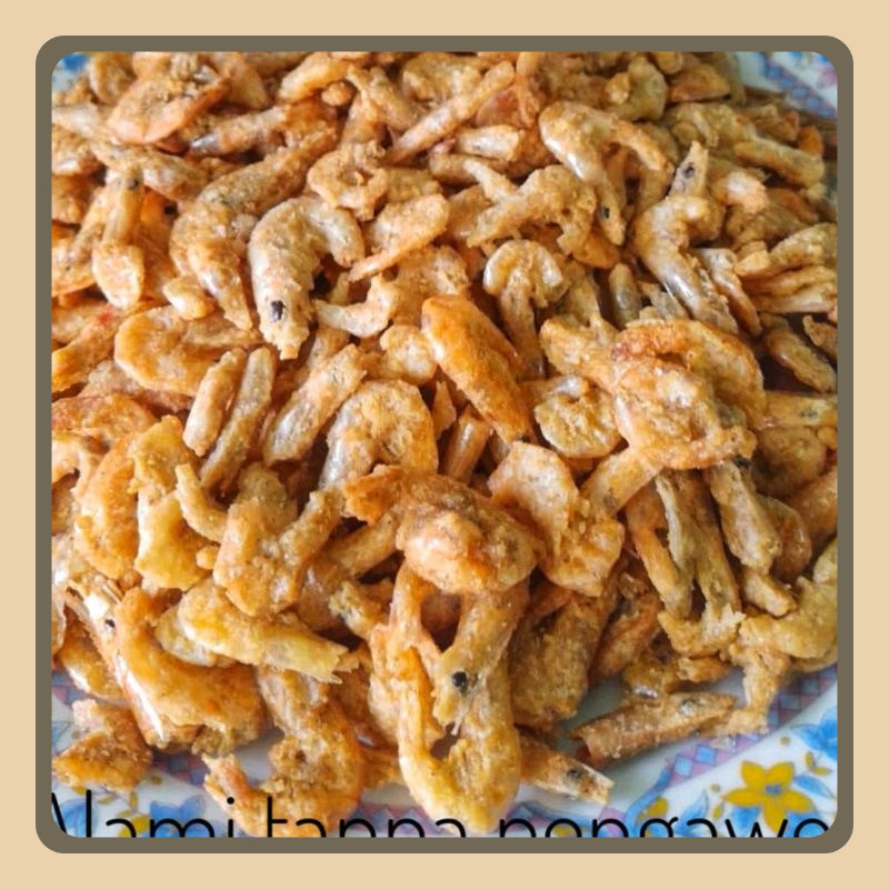 

Udang Crispy 100gr udang goreng alami tanpa pengawet