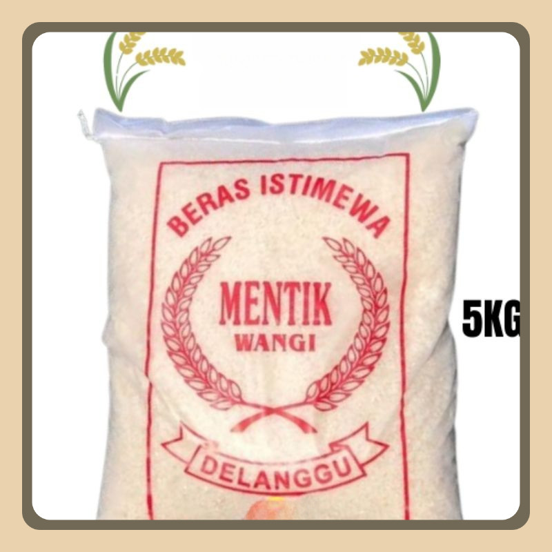 

Beras Mentik Wangi Asli Delanggu Kemasan 5Kg