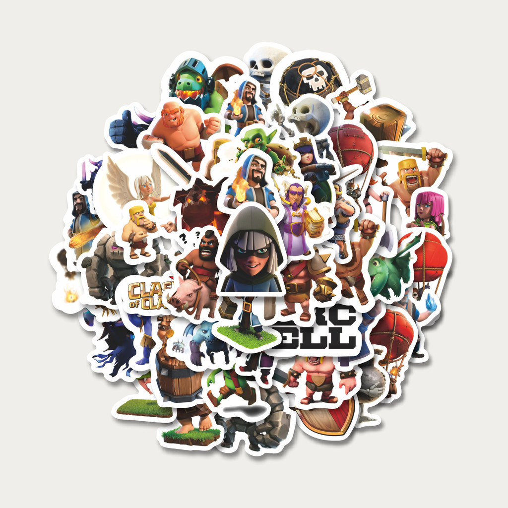 

Sticker Pack Stiker Game Clash of Clans | Sticker TUMBLR | Stiker LAPTOP KOPER HELM