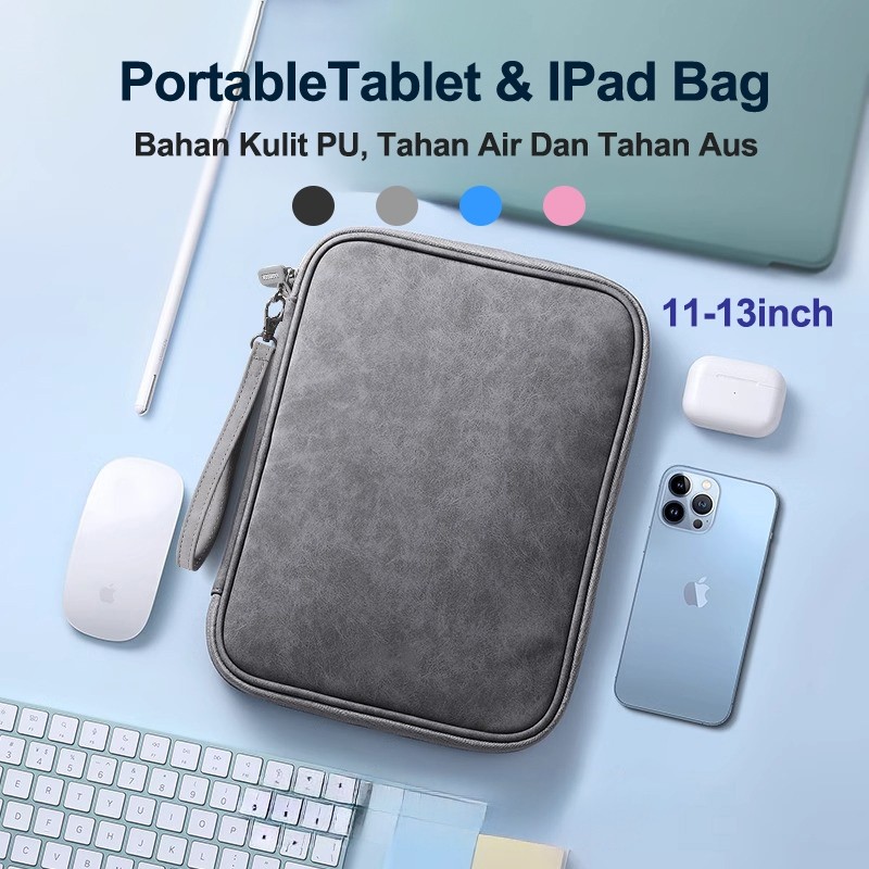 Tas Tablet iPad Case 8-13inch Sleeve Pouch Tablet Anti Air & Gore tas For ipad xiaomi samsung huawei