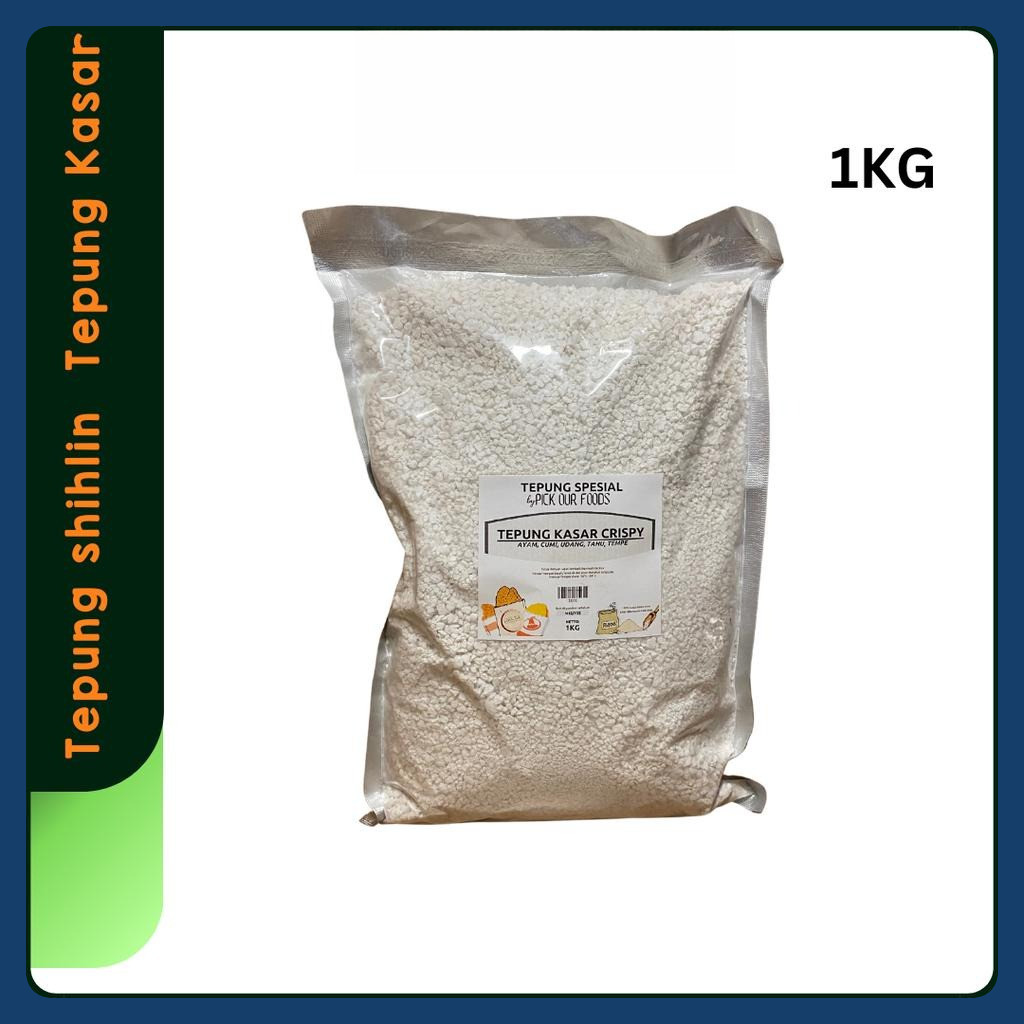 

Tepung shihlin / tepung taiwan snacks / tepung kasar / tepung crunchy 1kg