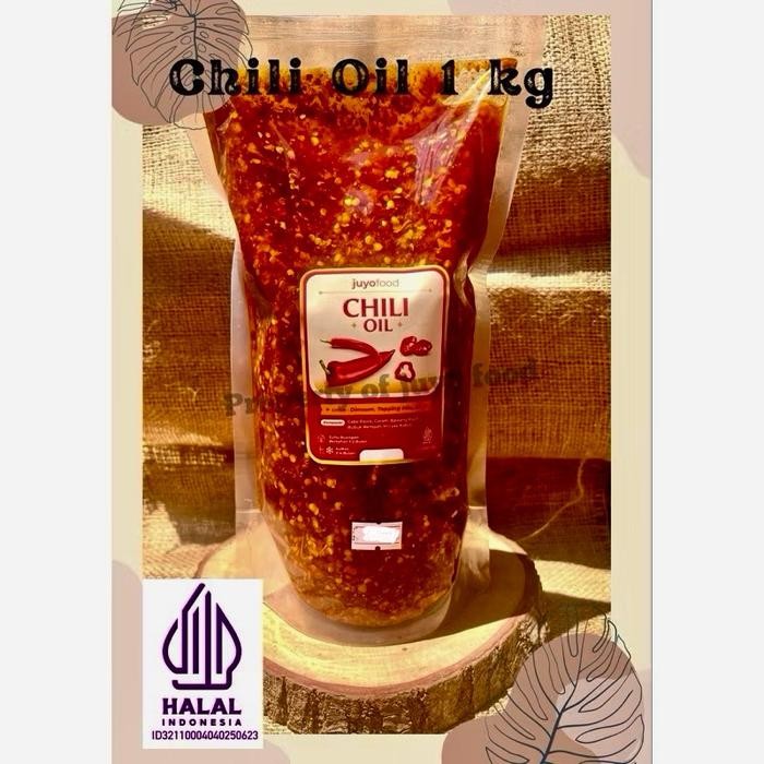 

Minyak cabe chilli oil kemasan jumbo 850 ml untuk usaha dimsum, ramen, Terlaris