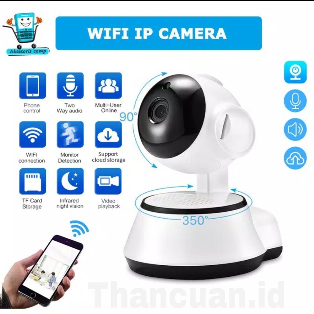Camera kamera CCTV V380 pro smart net wifi Q3S