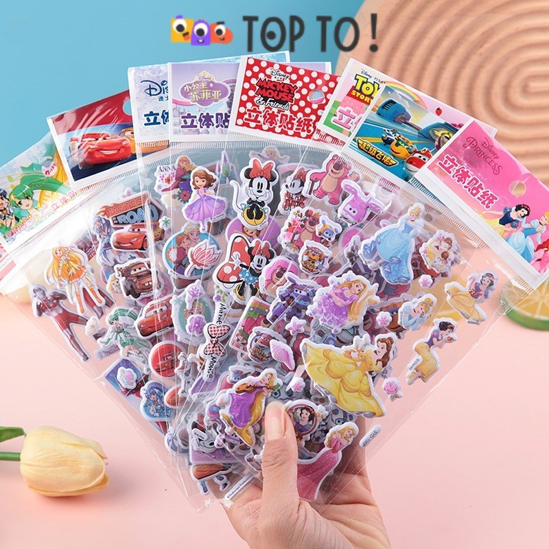 

Stiker Timbul Karakter Random/Stiker Karakter Katon / Stiker Anak / Stiker Mainan Anak Tempel