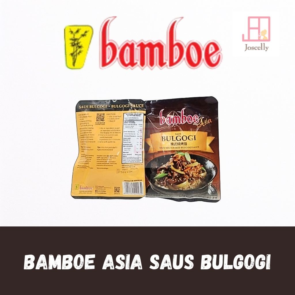 

JOSCELLY.ID BAMBOE Asia Bumbu Beef Bulgogi Sauce