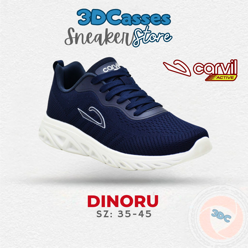 Carvil Dinoru SM - Sepatu Running/ Olahraga Pria Dewasa