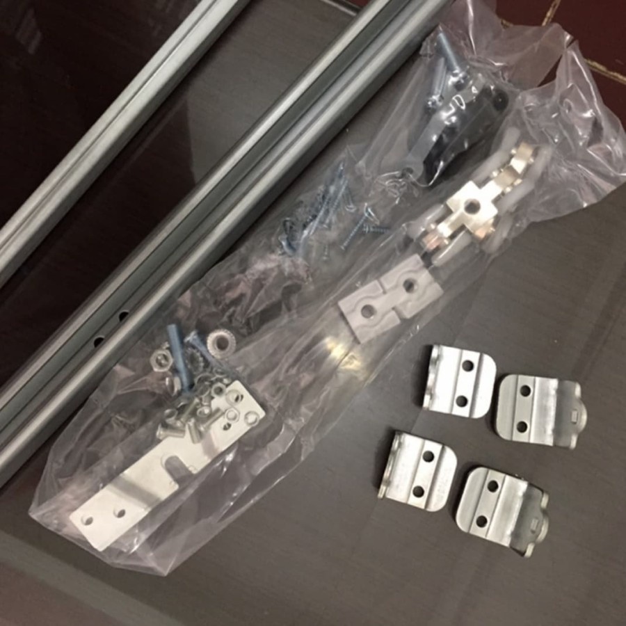 Rel Sliding / Rel pintu sliding Komplit set 1,6m