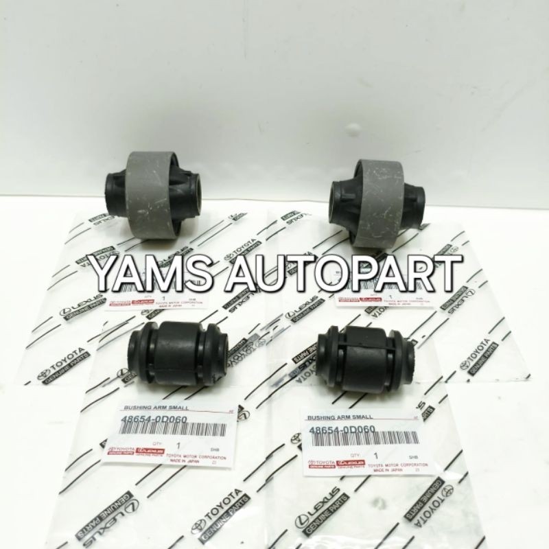 BUSHING LOWER ARM TOYOTA YARIS VIOS 2006 - 2013 4PCS