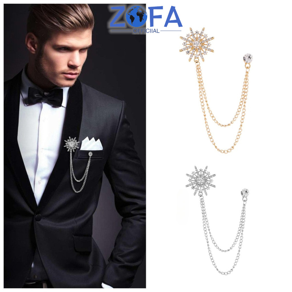 Pin Bross Melayu Premium Butang Pin Baju Melayu Rantai Baju Melayu Rumbai Rantai Baju Melayu