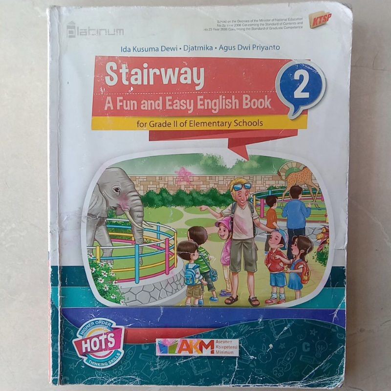 Stairway For Grade II of Elementary School Kelas 2 SD - Platinum Hots