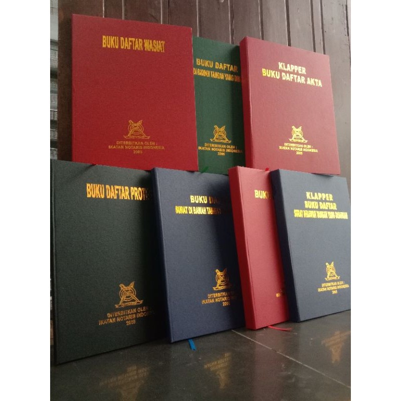 1 SET BUKU PROTOKOL NOTARIS