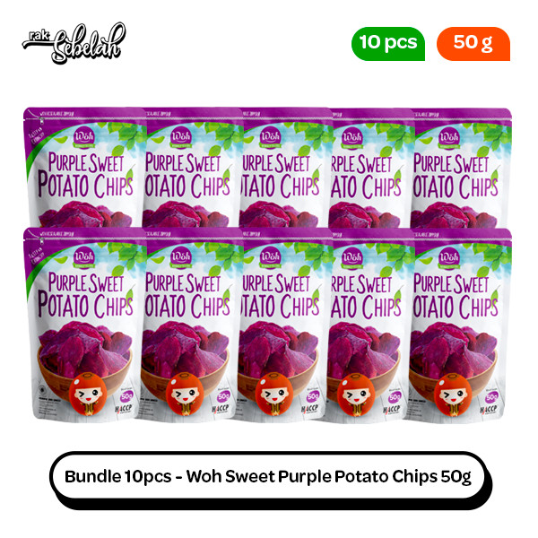 

Bundle 10pcs - Woh Ubi Ungu 50 gr