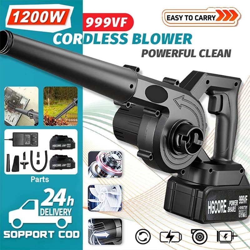 Mesin Blower angin 999VF 2 IN 1/blower angin/blower portable/blower baterai/blower cordless/blower